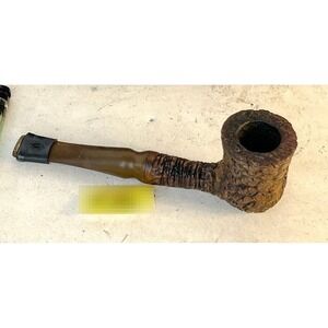 Michelangelo Tobacco Pipe Brown Good Rusticated 3002 Italy